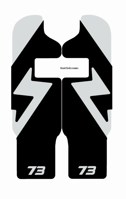 Adventure style decal fork protector For Super 73  R / Rx / (New S2 Adventure) - Image 10