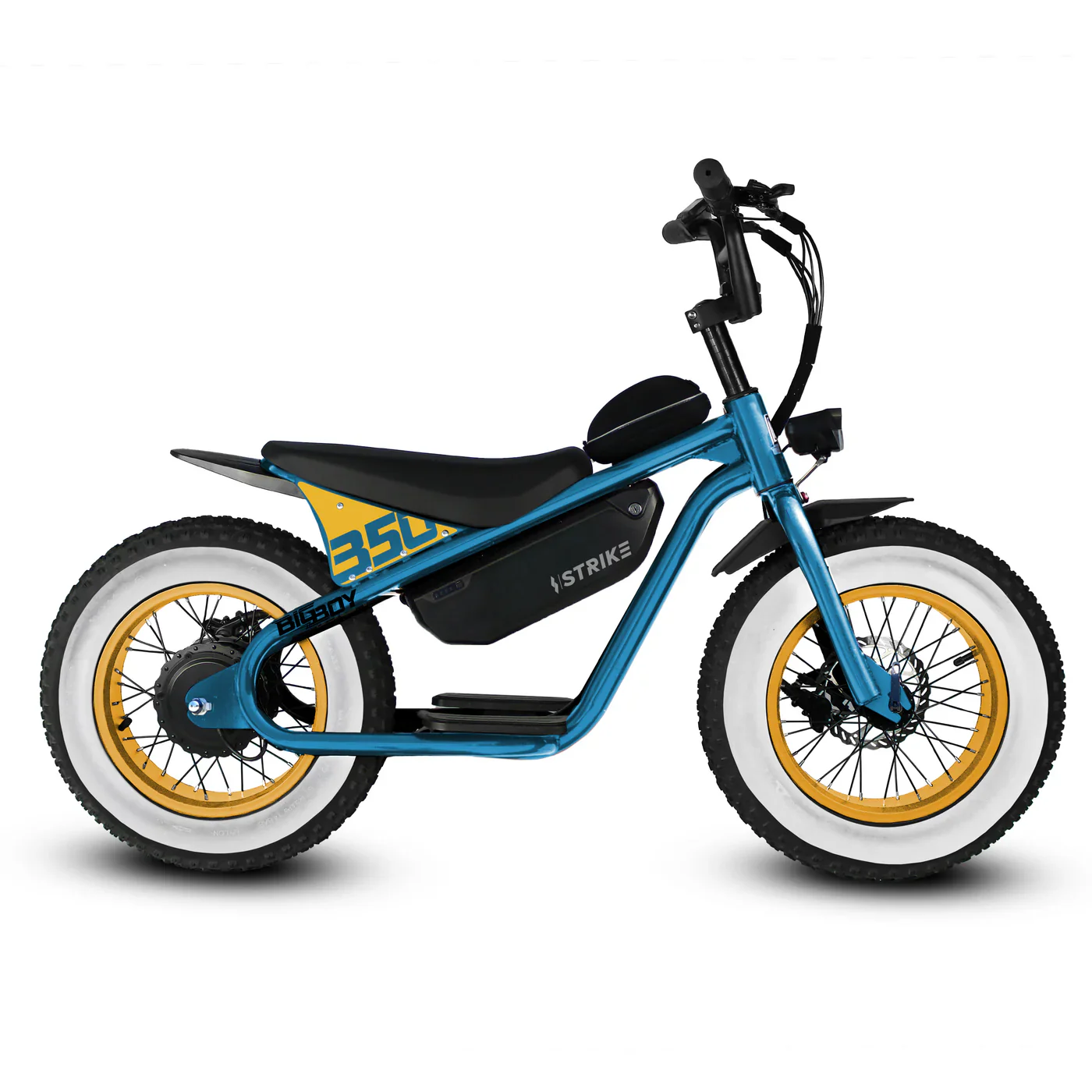 Big Boy 16” by Throne cycles | 36V 350W | Fat Tire E-Bike for Kids/Youth Riders - Image 4