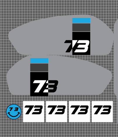 C1X style Replica decal kit for Super 73 RX - Image 17