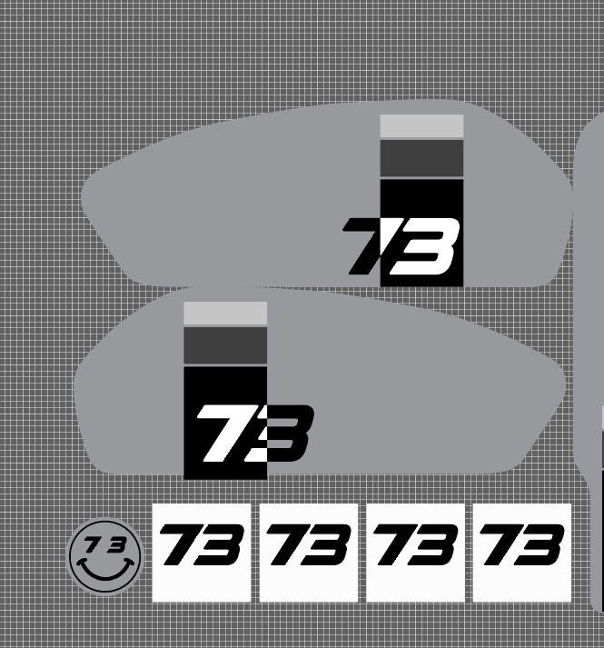 C1X style Replica decal kit for Super 73 RX - Image 18