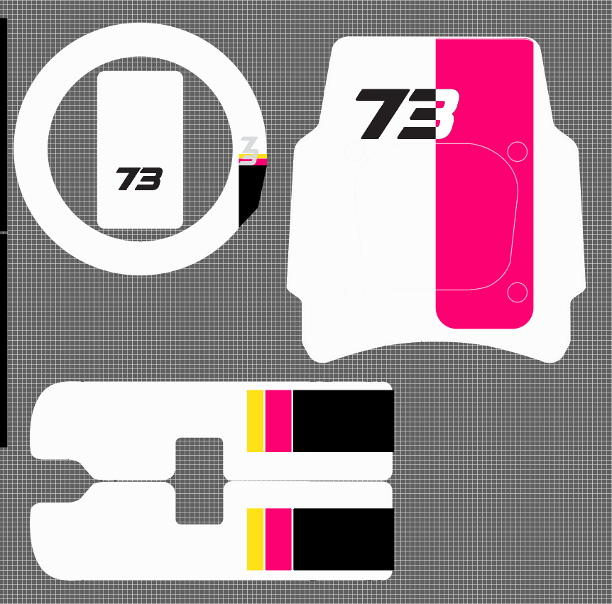 C1X style Replica decal kit for Super 73 RX - Image 22