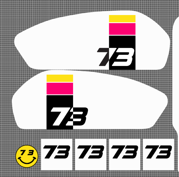 C1X style Replica decal kit for Super 73 RX - Image 24