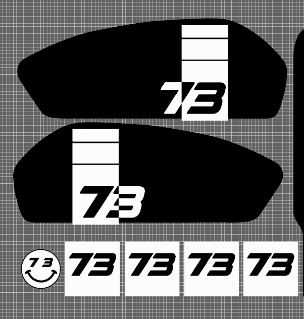 C1X style Replica decal kit for Super 73 RX - Image 26