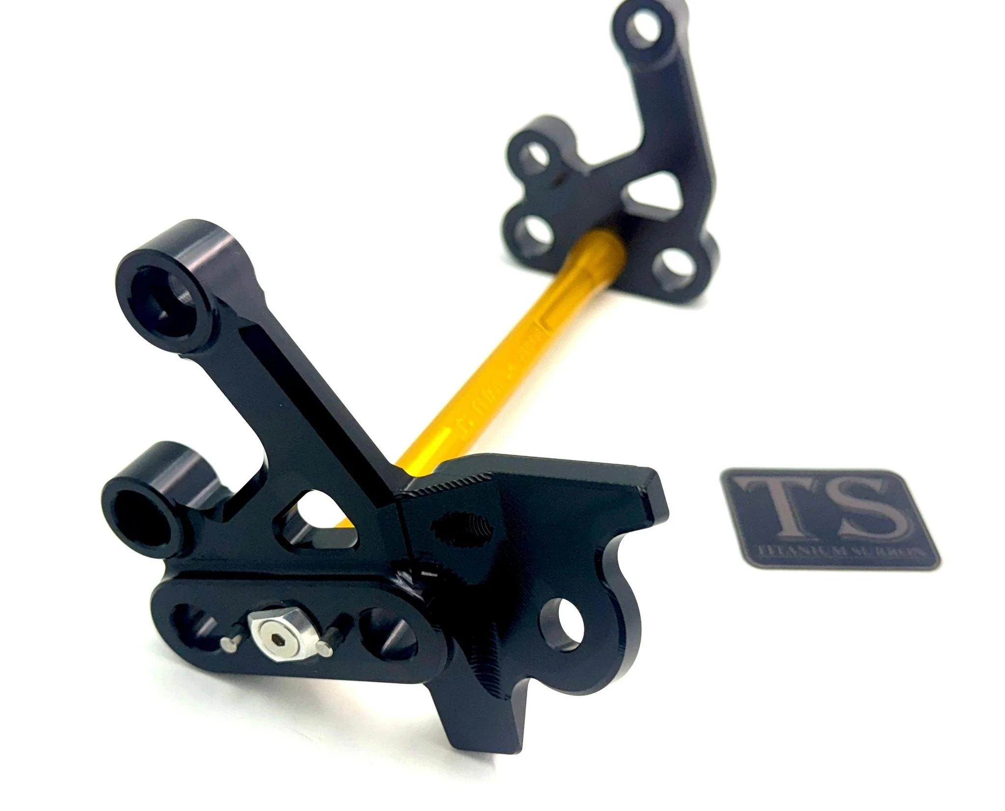 Custom CNC Aluminum Footpeg Bracket Assembly Surron - Image 2