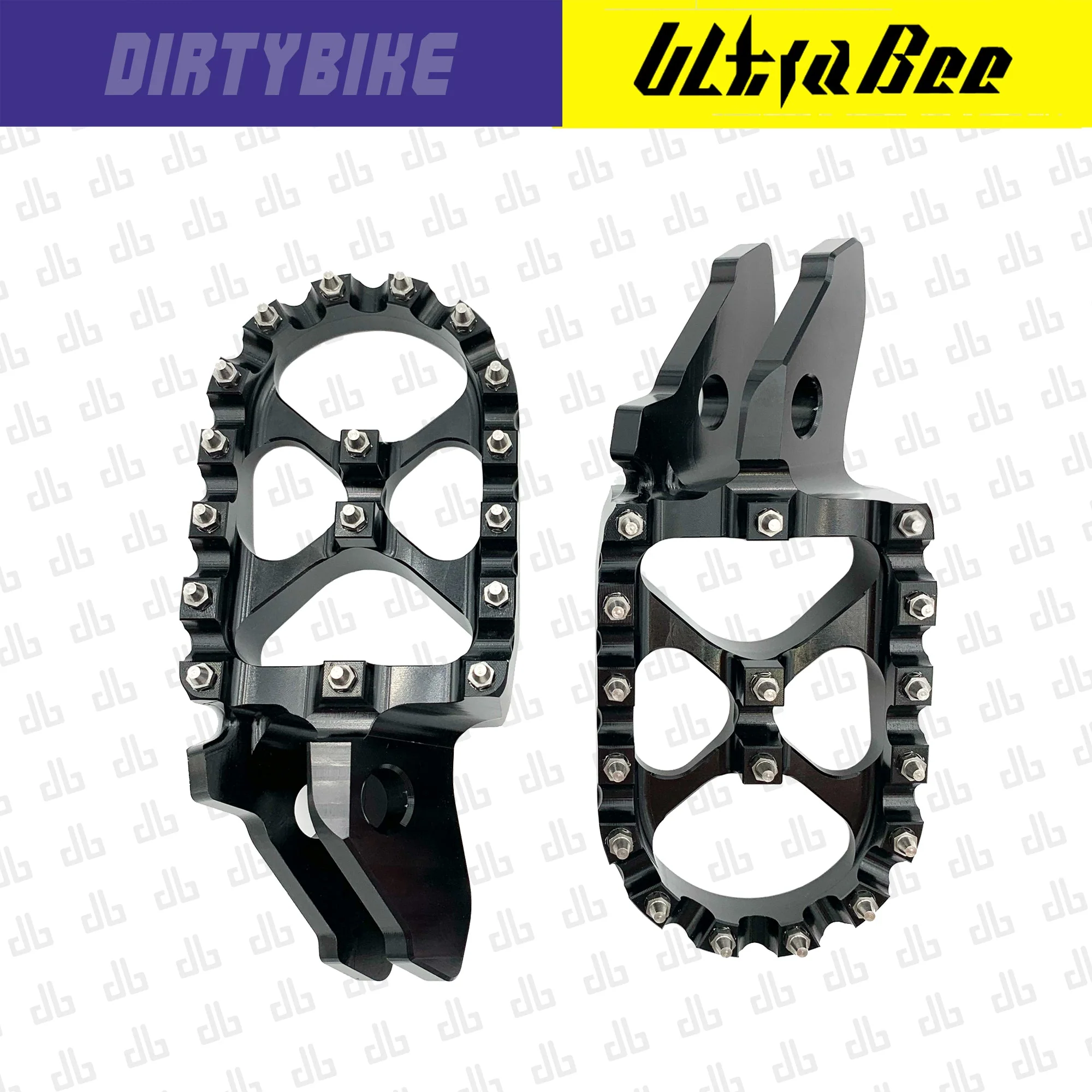 DirtyBike CNC Aluminum Footpegs for Sur-Ron Ultra Bee V2 - Image 3