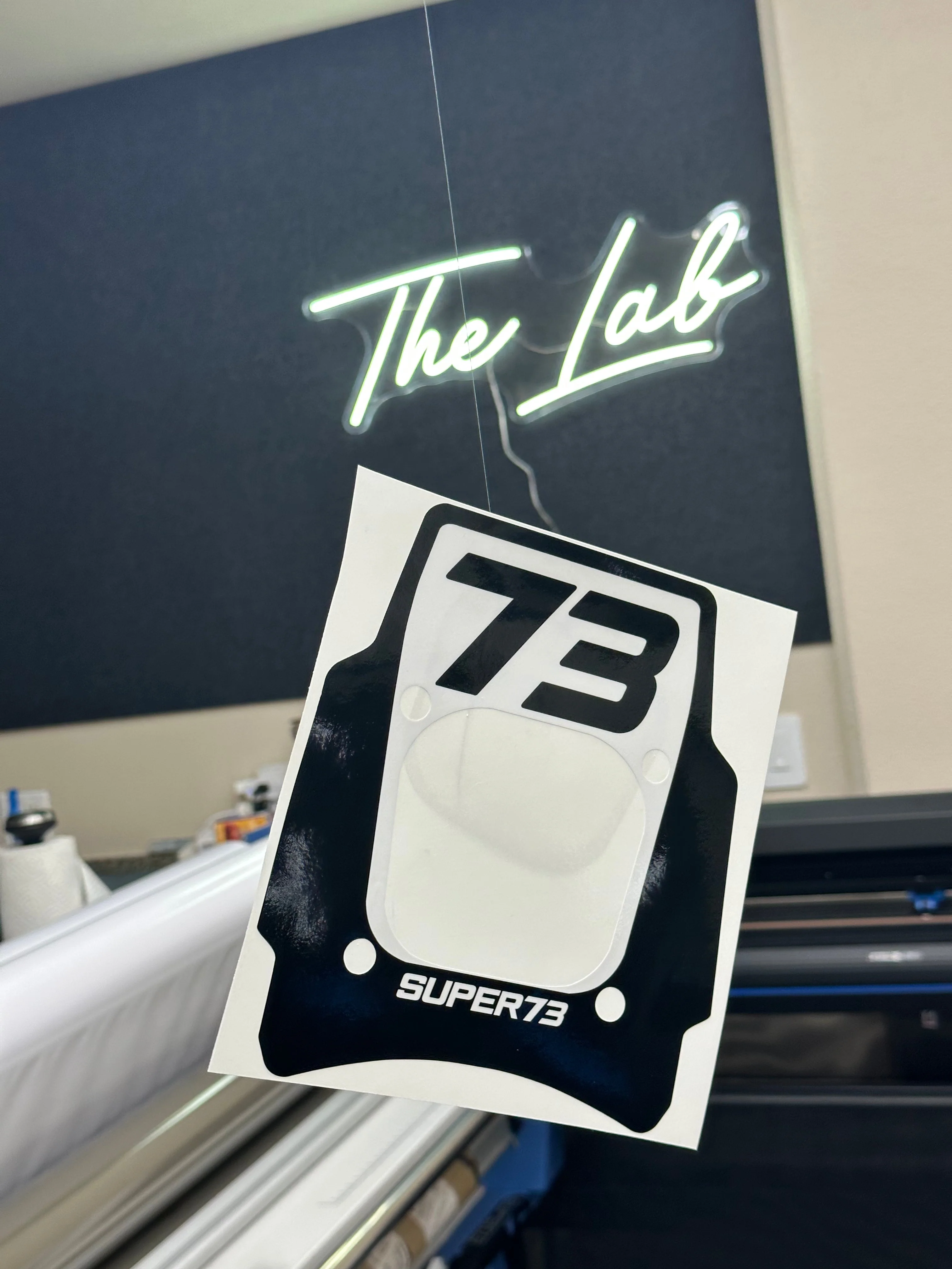 Front Headlight plate Replica decal For Super73 Rx / Adventure series - Image 20