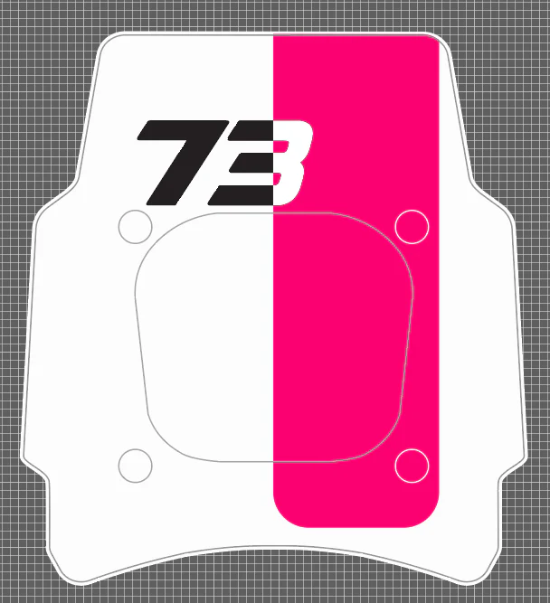 Front Headlight plate Replica decal For Super73 Rx / Adventure series - Image 23