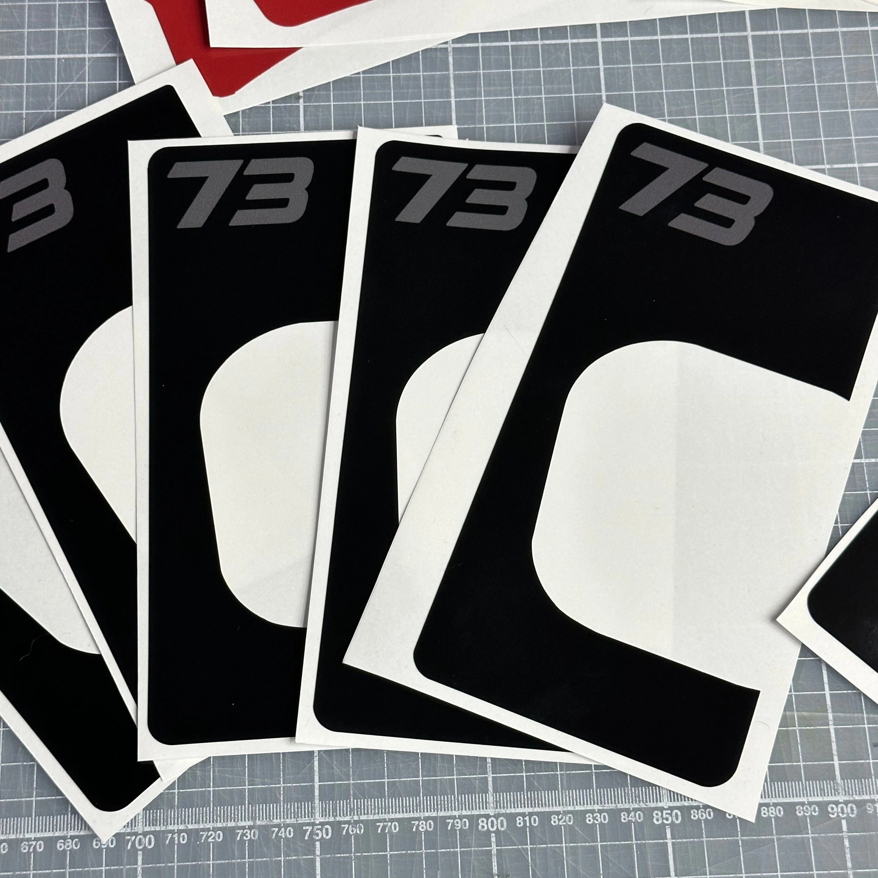 Front Headlight plate Replica decal For Super73 Rx / Adventure series - Image 5