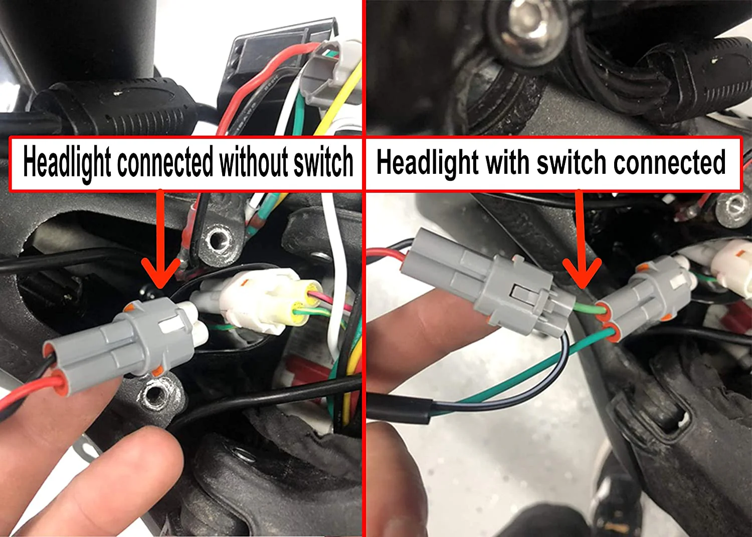 LED Ring glow Headlight Kill Switch for Emotos... - Image 8