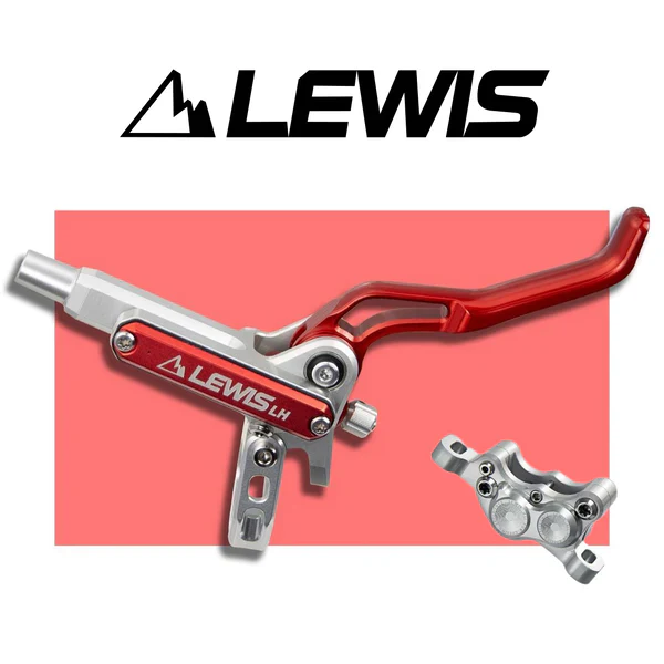 Lewis Tech LH4 Axial Cylinder 4 Pistons Hydraulic Disc Brake - Image 6