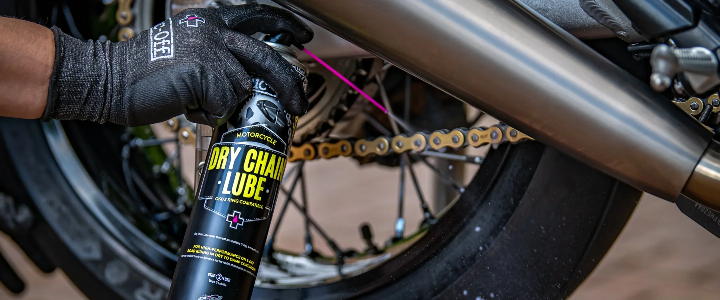 Muc-Off Motorcycle Dry Chain Lube for E-Moto, E-bikes, and more - Image 4