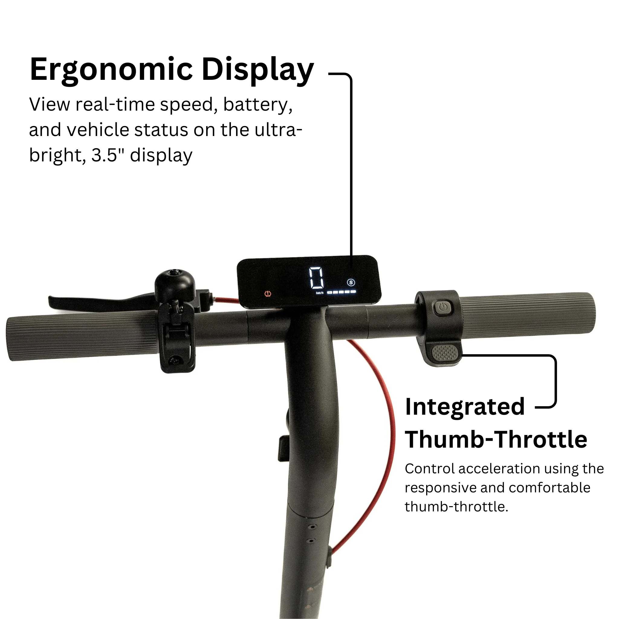 NAVEE V40 Electric Scooter - Image 3