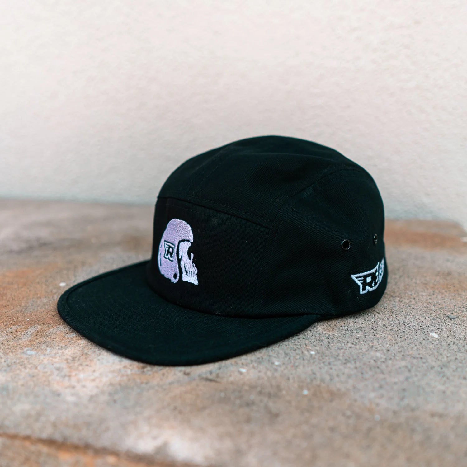 REV Rides Skull 5 Panel Hat - Image 3