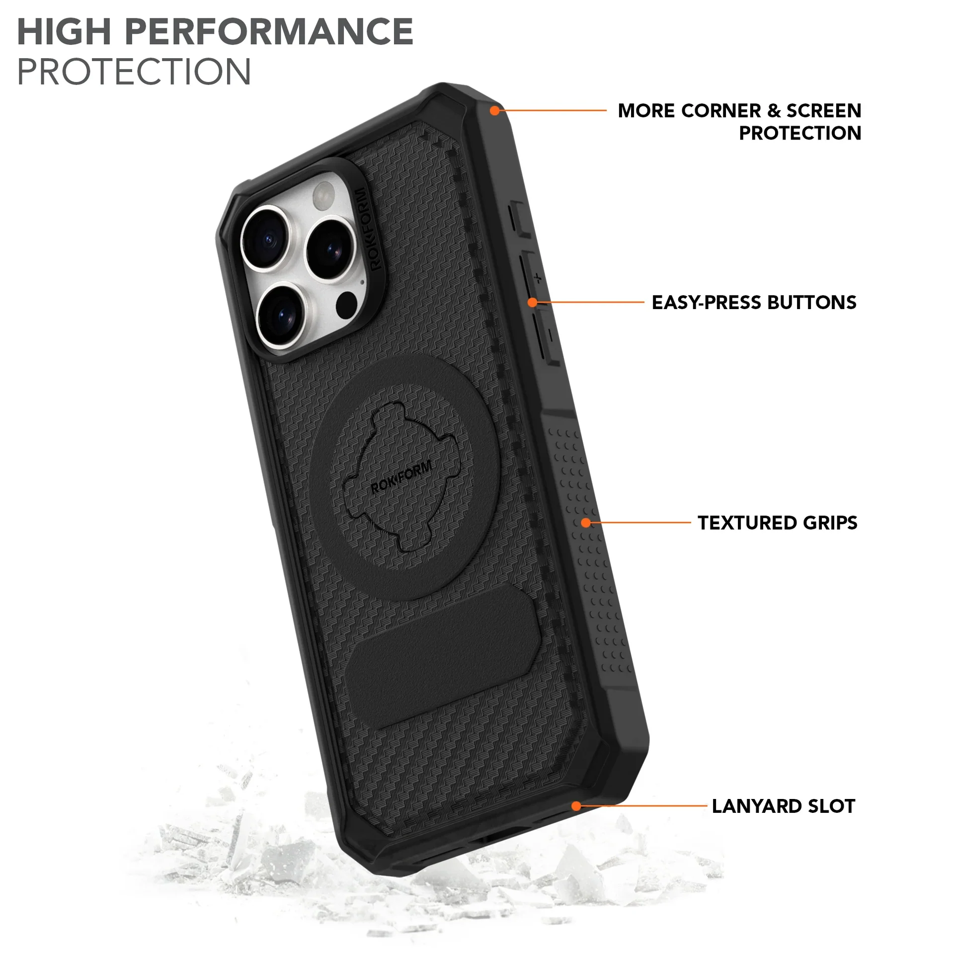 Rugged Case - iPhone  models | Regular, Plus, Pro, Pro Max AND MORE | by ROKFORM - Image 8