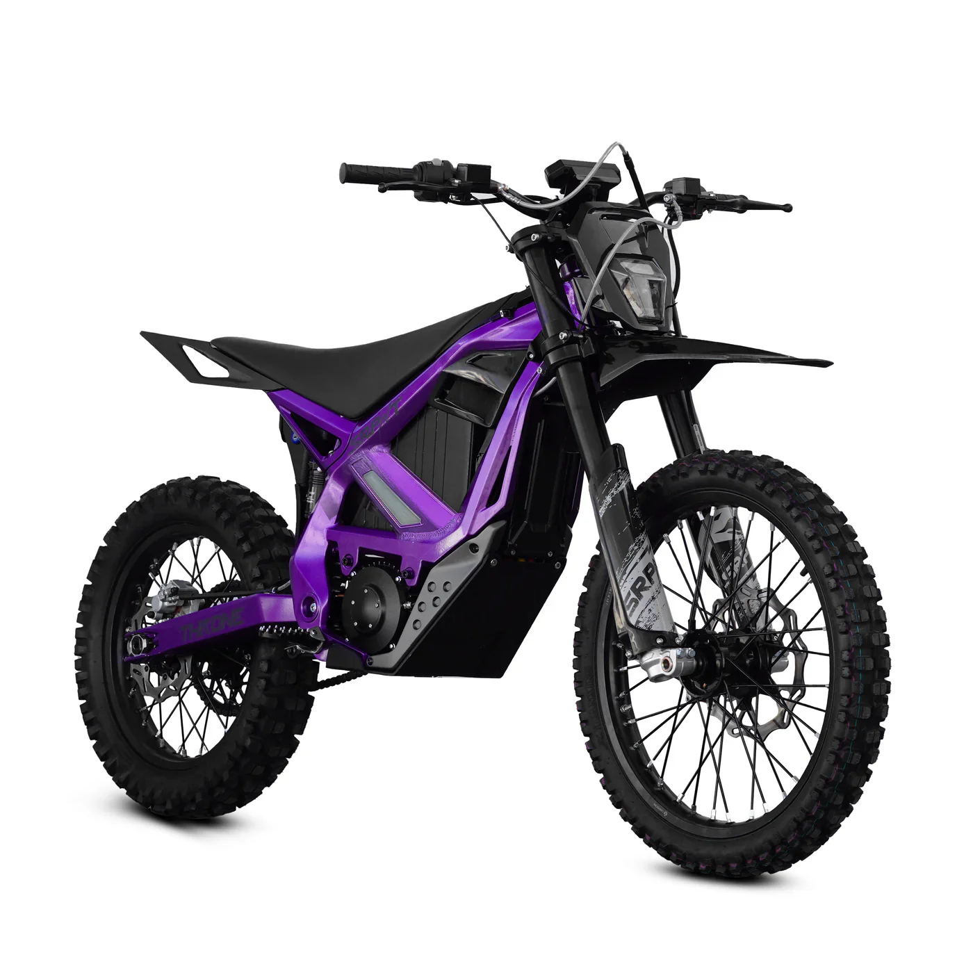SRPNT NV6 by Throne Cycles | 96V 35kW 60ah 90+mph | Full size Electric Dirt Bike - Image 4