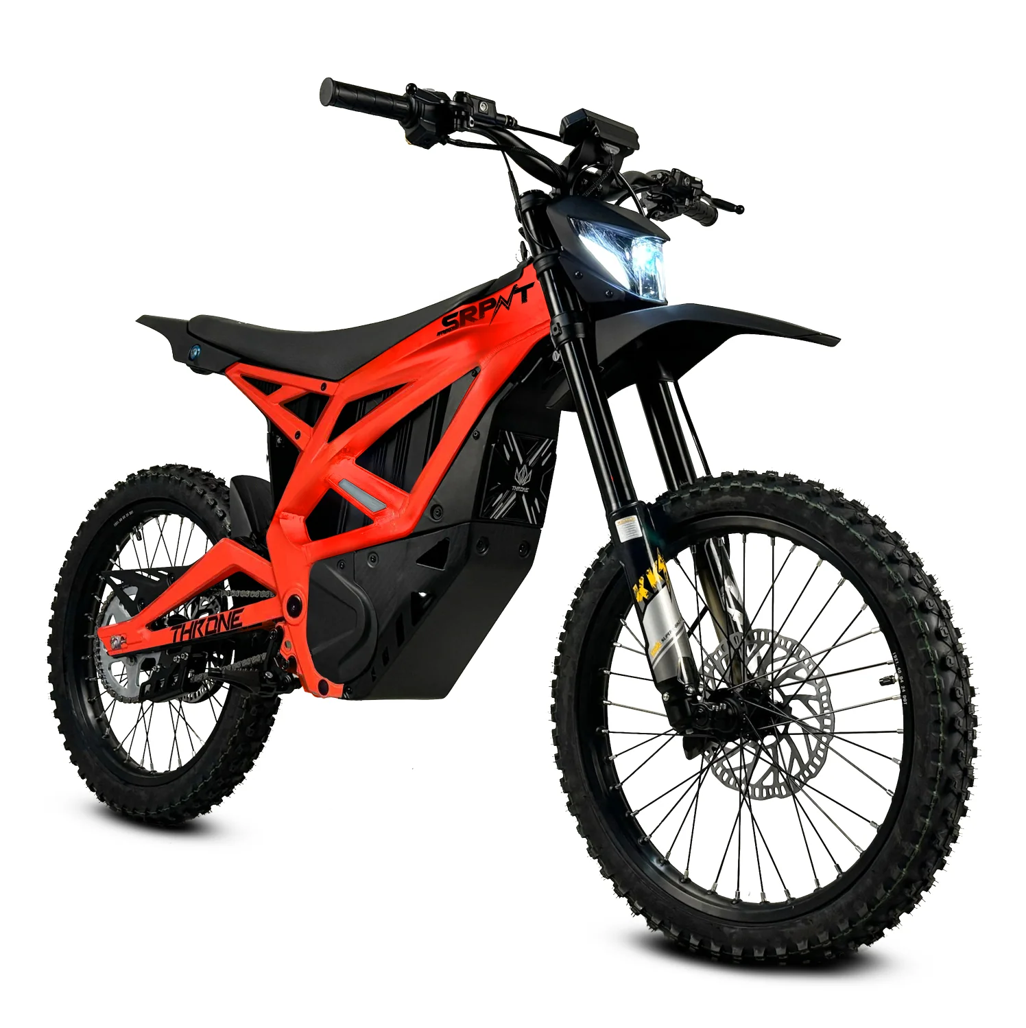 SRPNT X3 by Throne Cycles | 72V 13kW 40ah 60mph | Electric Dirt Bike (Updated Version) - Image 34