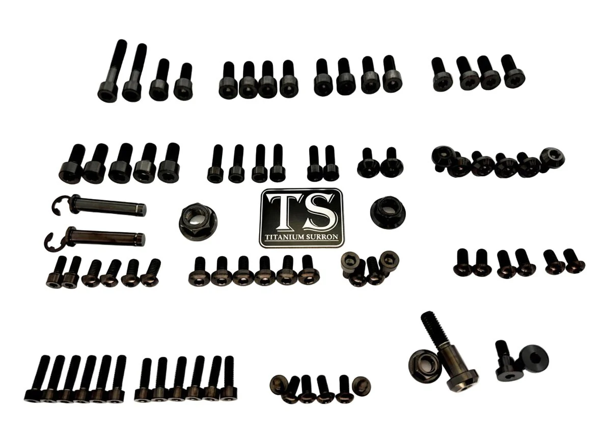 Titanium Full Body Bolt Kits - E-Ride Pro SS 2.0 - Image 36
