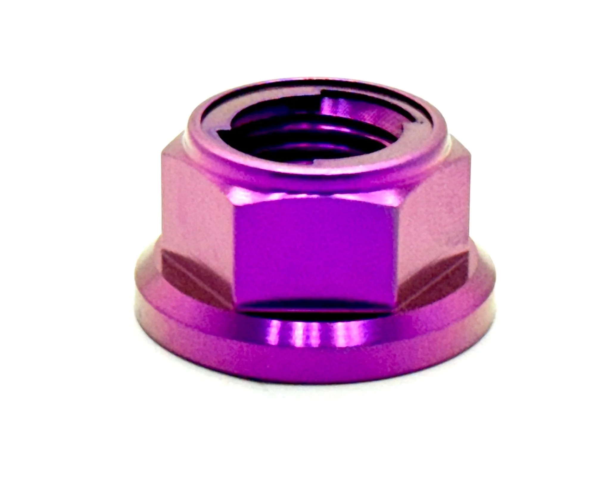 Titanium Rear Axle Nut - E-Moto - M12 / M14 Metal Locking Nut - Image 3