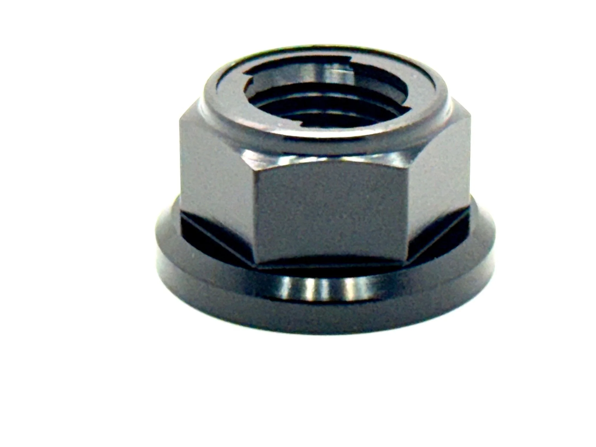 Titanium Rear Axle Nut - E-Moto - M12 / M14 Metal Locking Nut - Image 6