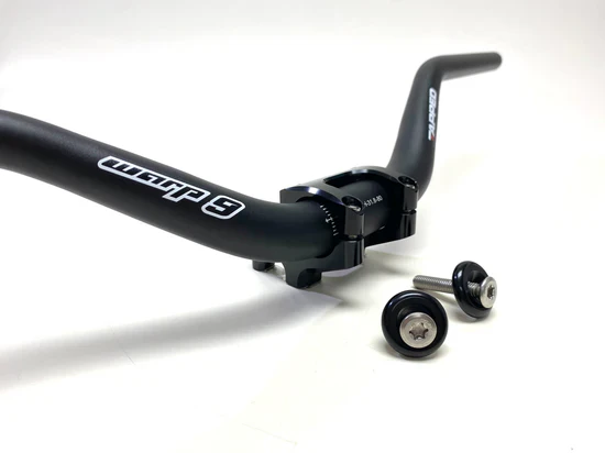 Warp 9 1 1/4 tapped Emoto Handle bar W/ Scott Deuce grip combo - Image 10