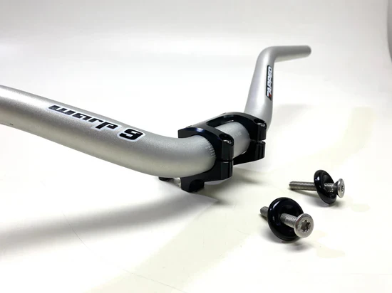 Warp 9 1 1/4 tapped Emoto Handle bar W/ Scott Deuce grip combo - Image 12