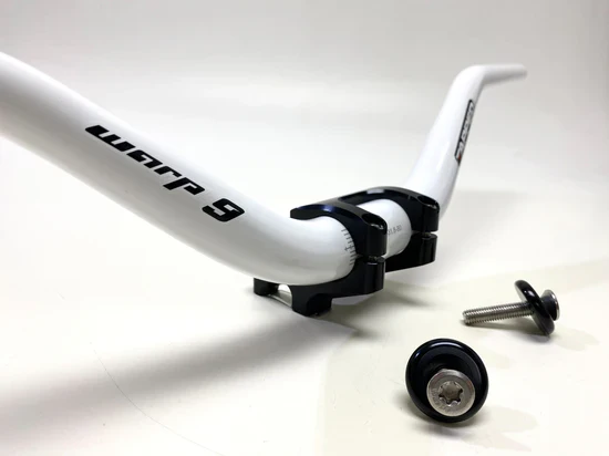 Warp 9 1 1/4 tapped Emoto Handle bar W/ Scott Deuce grip combo - Image 14