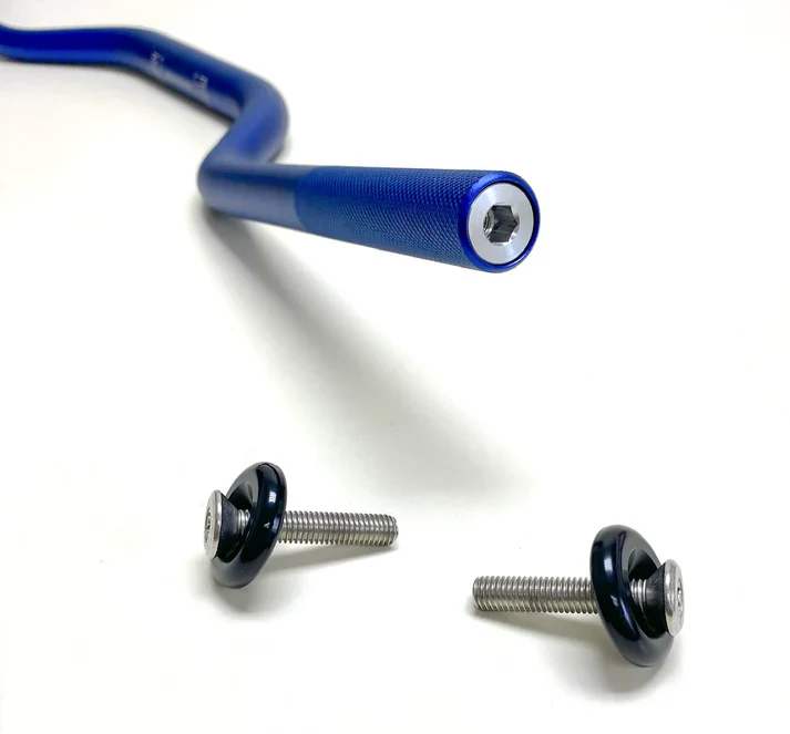 Warp 9 Ultra strength Tapped Handle bar & shim kit For your Emoto - Image 6
